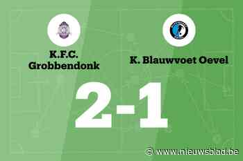 Grobbendonk houdt Blauwvoet Oevel van overwinning