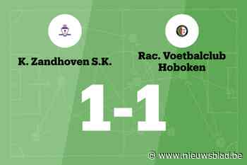Zandhoven beëindigt de zegereeks van Hoboken