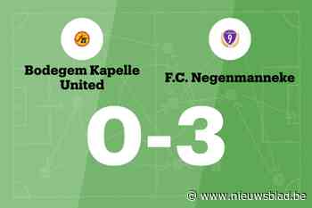 Negenmanneke wint bij BOKA United B