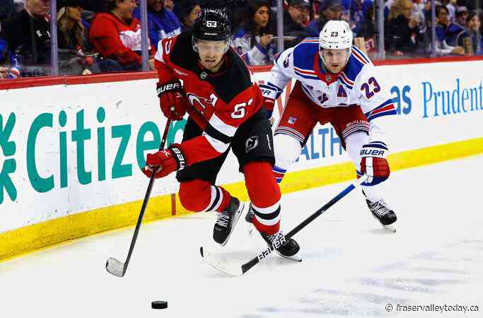 Timo Meier scores two goals to lead the Devils over the Rangers 4-0