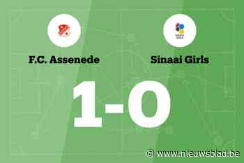 Standaert is goud waard voor FC Assenede tegen Sinaai Girls