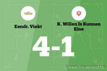Eendracht Vinkt B wint sensationeel duel tegen KWIK Eine B
