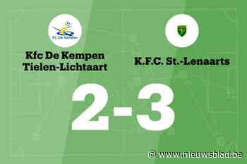 Sint-Lenaarts wint sensationeel duel tegen De Kempen