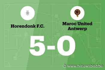 Van De Kar maakt er drie voor Horendonk in wedstrijd tegen Maroc United Antwerp B