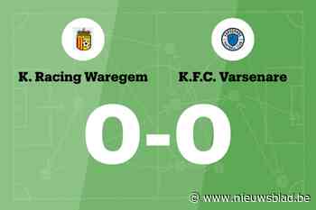 Duel tussen Racing Waregem en FC Varsenare blijft doelpuntloos