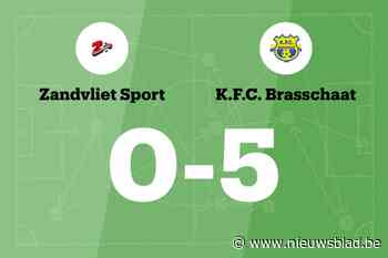 Brasschaat toont wederom uitstekende vorm met zege tegen Zandvliet