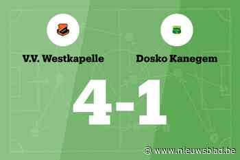 Rabaut maakt twee goals voor VV Westkapelle in wedstrijd tegen Dosko Kanegem