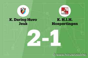 DH Jeuk beëindigt de zegereeks van Hoepertingen