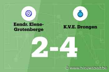 Lastige wedstrijd eindigt in winst voor Drongen tegen Eendracht Elene-Grotenberge
