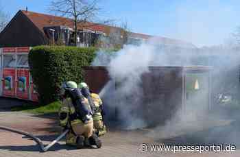 FW-KLE: Elektrobrand in einer Trafostation