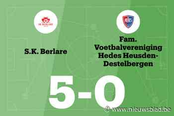 SK Berlare overklast KFV Hedes