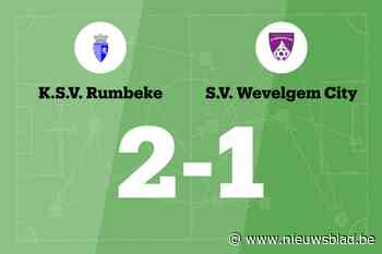 SV Rumbeke zet sterke reeks zonder nederlagen verder met winst tegen SV Wevelgem City