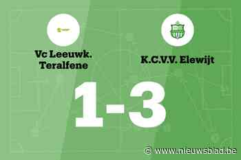Zege KCVV Elewijt op Leeuwkens Teralfene
