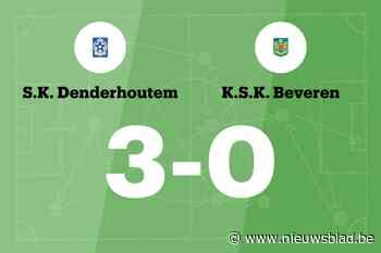 SK Denderhoutem wint thuis van KSK Beveren, mede dankzij twee treffers Ndikumana
