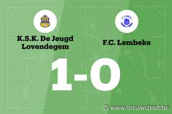 Leneeuw is goud waard voor KSK Lovendegem tegen FC Lembeke