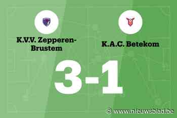 Zepperen-Brustem te sterk voor KAC Betekom