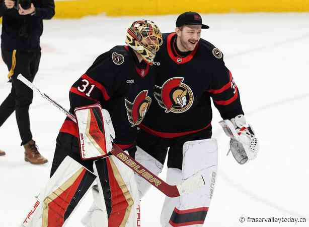 Ottawa Senators down Florida Panthers 3-0 to move closer to ending playoff drought