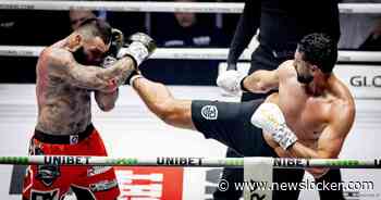 Jamal Ben Saddik wint ondanks kapot scheenbeen, enige Nederlandse vechter compleet kansloos in Ahoy