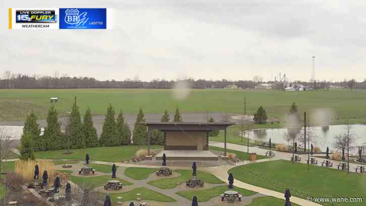 More rain this evening adds to the soggy ground