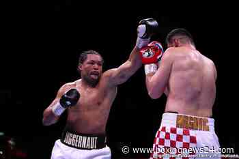 Boxing Results: Hrgovic’s Decisive Victory: Joyce’s Comeback Halted in Manchester Main Event
