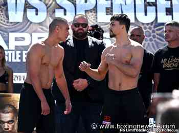 Tonight’s Live Results: Tim Tszyu vs. Joey Spencer – From Newcastle, Australia