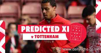 Predicted team as Saints could be relegated from Premier League today at Spurs