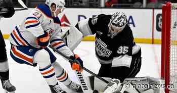 Kuemper nets fifth shutout as Kings blank Oilers 3-0