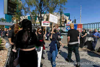 Las Vegas protesters join nationwide ‘Hands Off!’ demonstrations