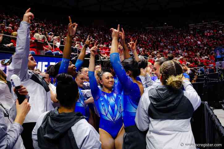 UCLA gymnastics finishes 2nd at regional final to reach NCAA championships