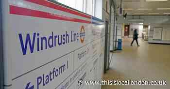 The south London Overground names Sadiq Khan rejected