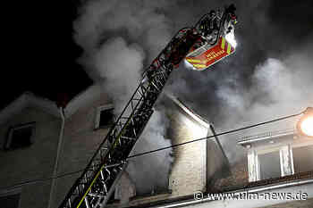 Wohnhausbrand in Blaustein