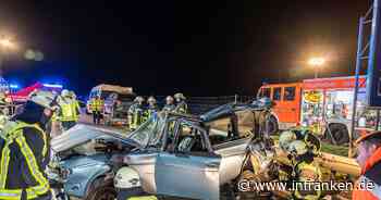 Kreis Kitzingen: Schwerverletzter bei Unfall auf A3 - Transporter kracht in Auto