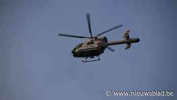Na zoektocht met helikopter: Drugscrimineel thuis aangetroffen