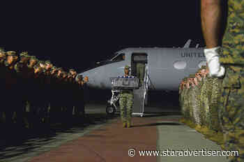 Marines bring fallen comrades home from Guadalcanal 80 years later