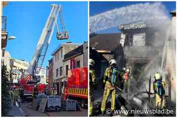 Zware brand legt appartement in de as, ook twee aanpalende woningen beschadigd: “Maar gelukkig geen gewonden”