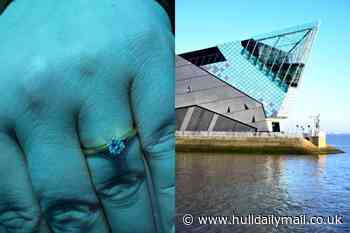 Search for couple who got engaged in front of sharks at The Deep