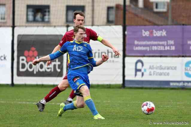 Nico Binst houdt KFC Merelbeke in race om het behoud met twee pareltjes: “Na de monumentale misser voor rust, was de ontlading groot toen ik scoorde”