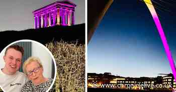 Gateshead gran who died of brain tumours honoured as iconic North East landmarks lit up