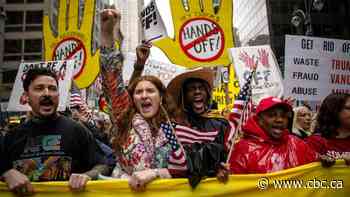 Protesters tee off on Trump, Musk in global 'Hands Off' rallies