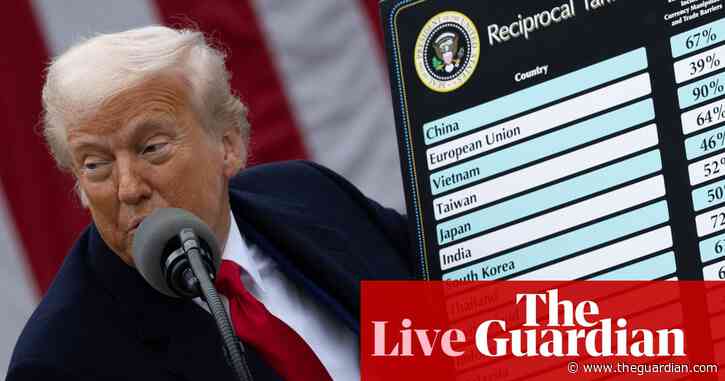 Jaguar Land Rover pauses shipments to US as Trump says impact of tariffs ‘won’t be easy’ – as it happened