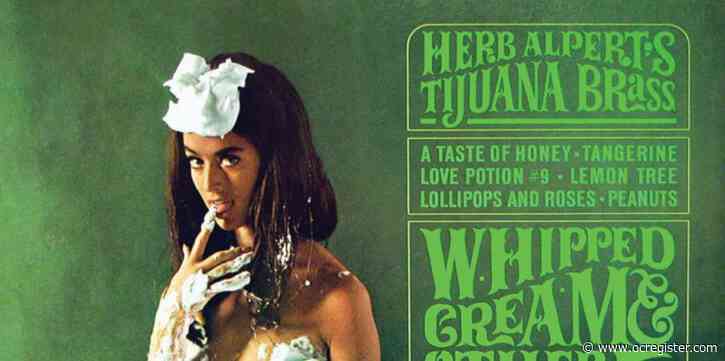 Can a woman covered in whipped cream sell albums?