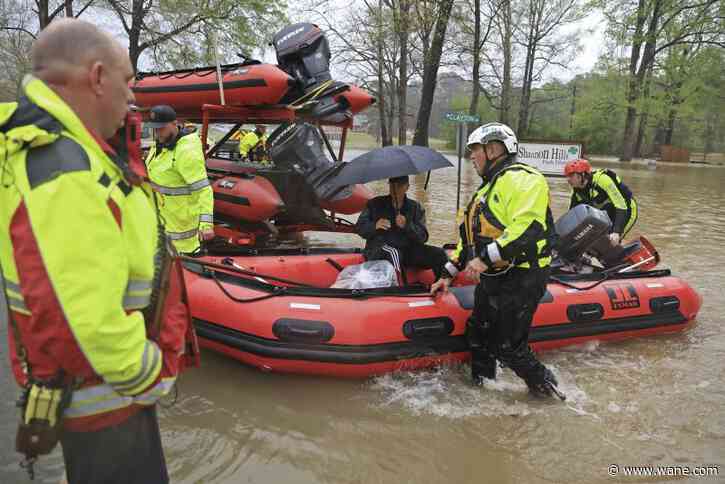 At least 16 dead in flooding, tornadoes as storms slash parts of US