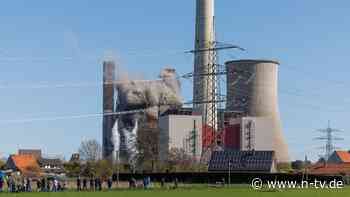 500 Kilogramm Sprengstoff nötig: Kesselhaus des Steinkohlekraftwerks Ibbenbüren gesprengt
