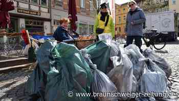So viel Müll haben die Helmstedter an nur einem Tag gesammelt