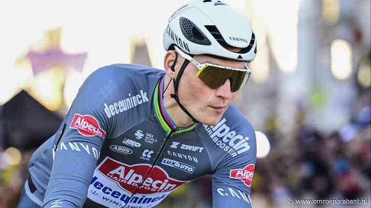 Mathieu van der Poel grijpt naast zege in Ronde van Vlaanderen