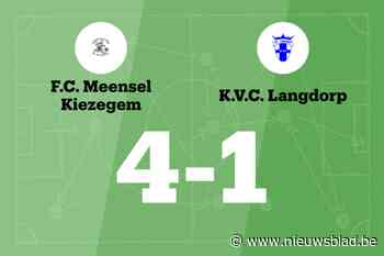 Dupont scoort twee keer voor Meensel-Kiezegem in wedstrijd tegen Langdorp