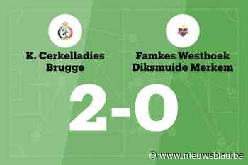 Cerkelladies Brugge B houdt de nul en blijft voor vierde wedstrijd na elkaar zonder tegentreffers