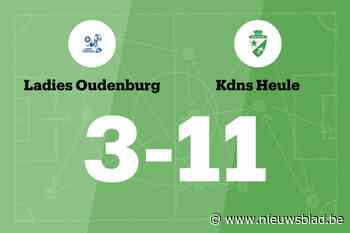 KdNS Heule B verslaat Ladies Oudenburg en blijft winnen