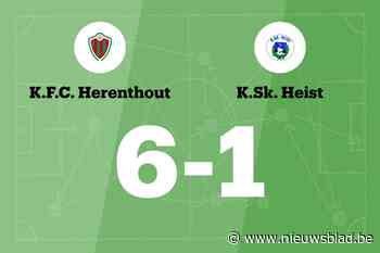 Geen verbetering voor KSK Heist B na verlies tegen Herenthout