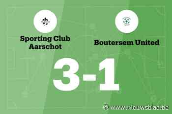Overduidelijke overwinning voor SC Aarschot tegen Boutersem United